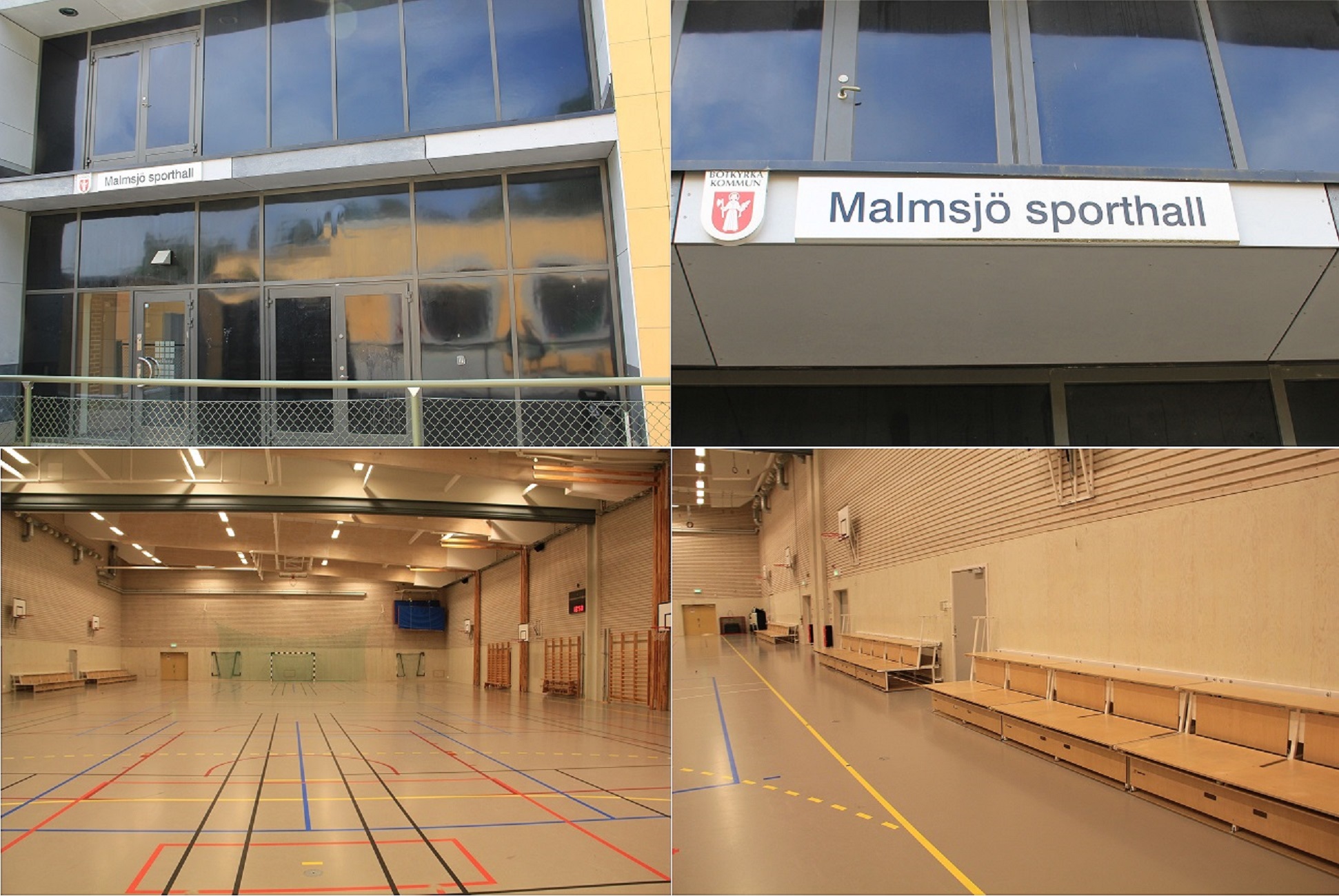 Malmsjö sporthall.