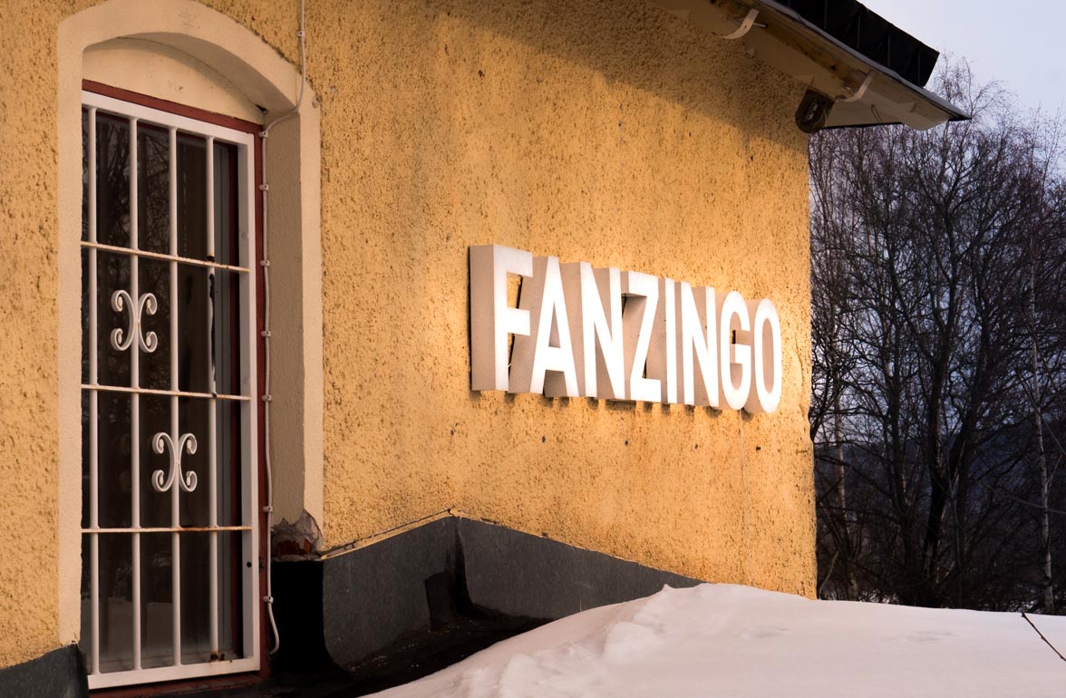 Bild på Fanzingo-huset i Botkyrka