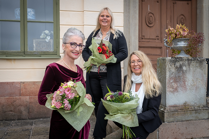 Årets pedagoger 2021: Camilla Olofsson, Falkbergsskolan, Ulrika Alström, Sollidens förskola och Monica Eriksson, Grindtorpsskolan. 